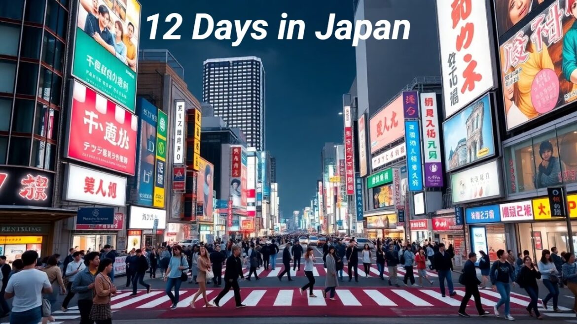12 Days in Japan - Osaka to Tokyo Adventure