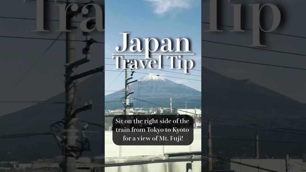 Japan Travel Tip - Mt. Fuji
