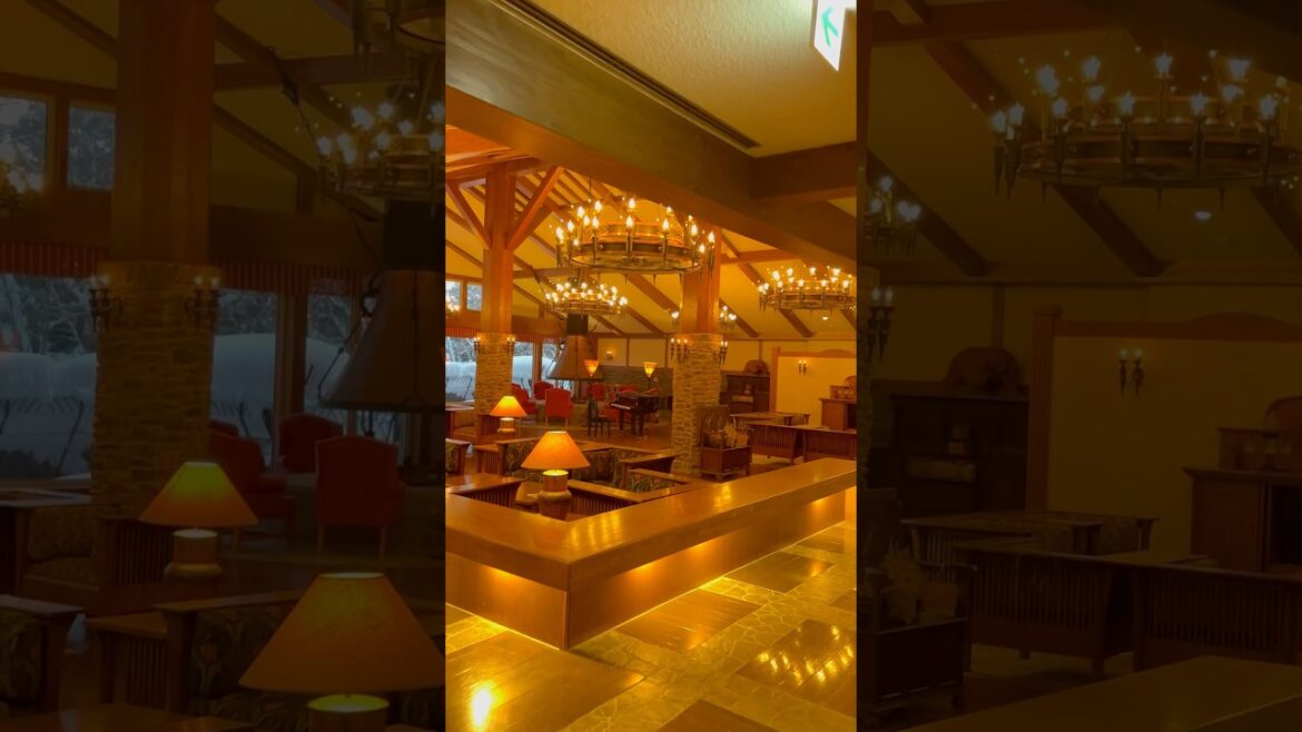 白馬でハリーポッターみたいな宿❗️さのさかスキー場まで徒歩数歩🚶white hotel grand hakuba