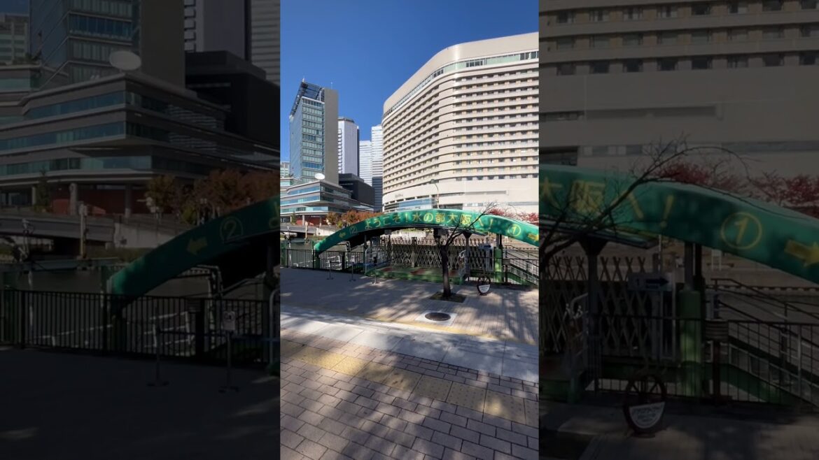 Osaka Urban Cruise! #shorts #piecesofcai #cruise #osaka #japan #river #travel #osakaamazingpass