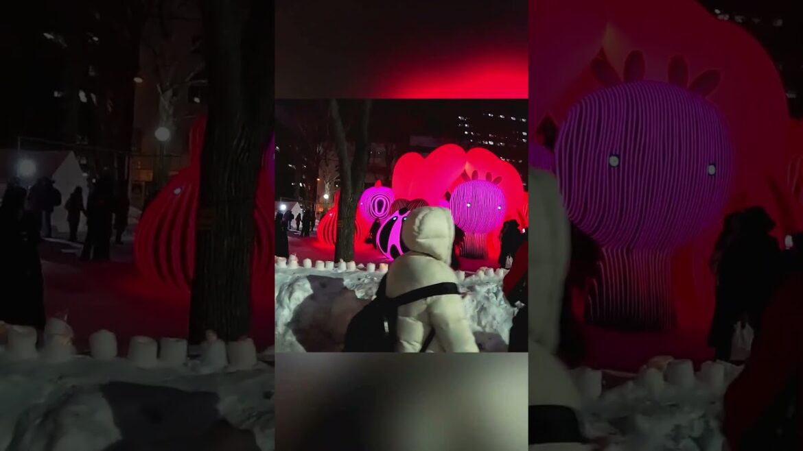 Sapporo Snow Festival 2024 #japan #winter