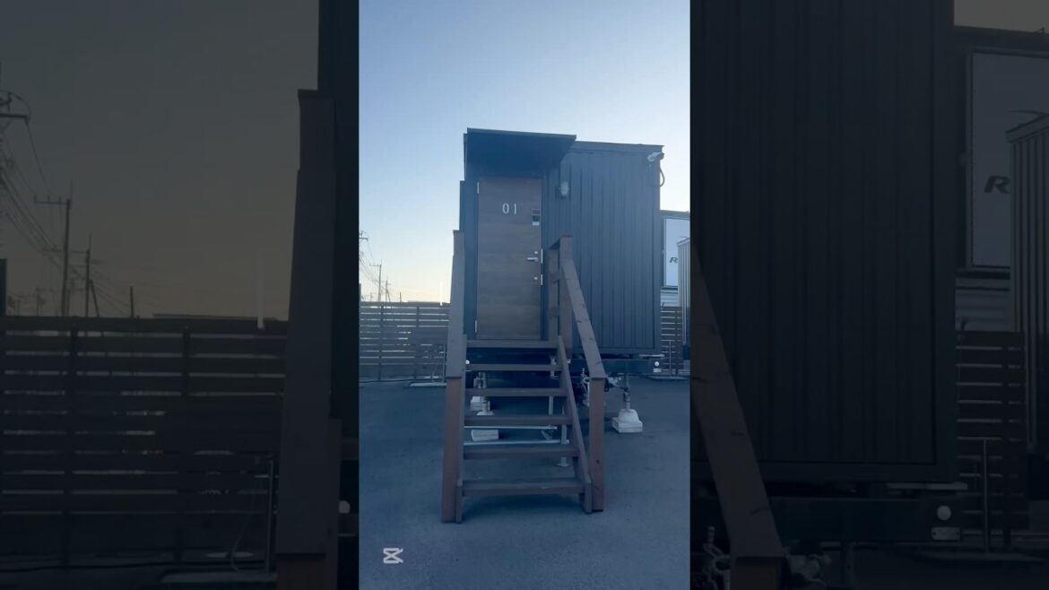 #Container Hotel#Beautiful tiny hotel#chiba#ytshortsvideo #subscribe