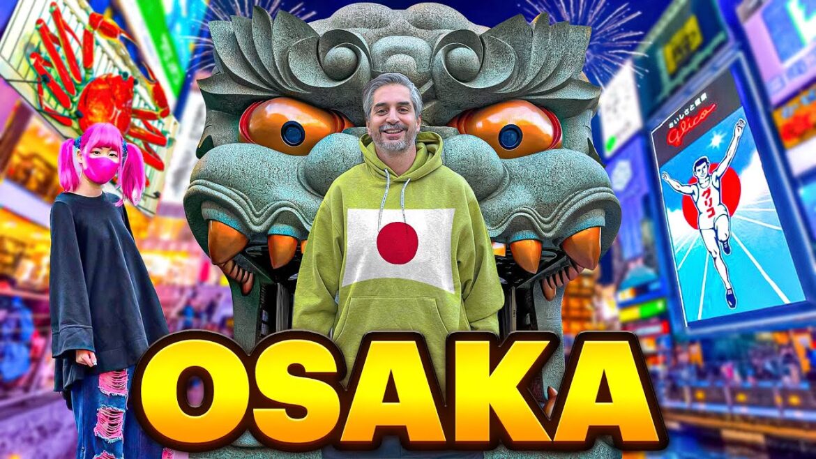 Osaka1 🇯🇵 !از هتل های خاک بر سری تا معبد دهن گشاد