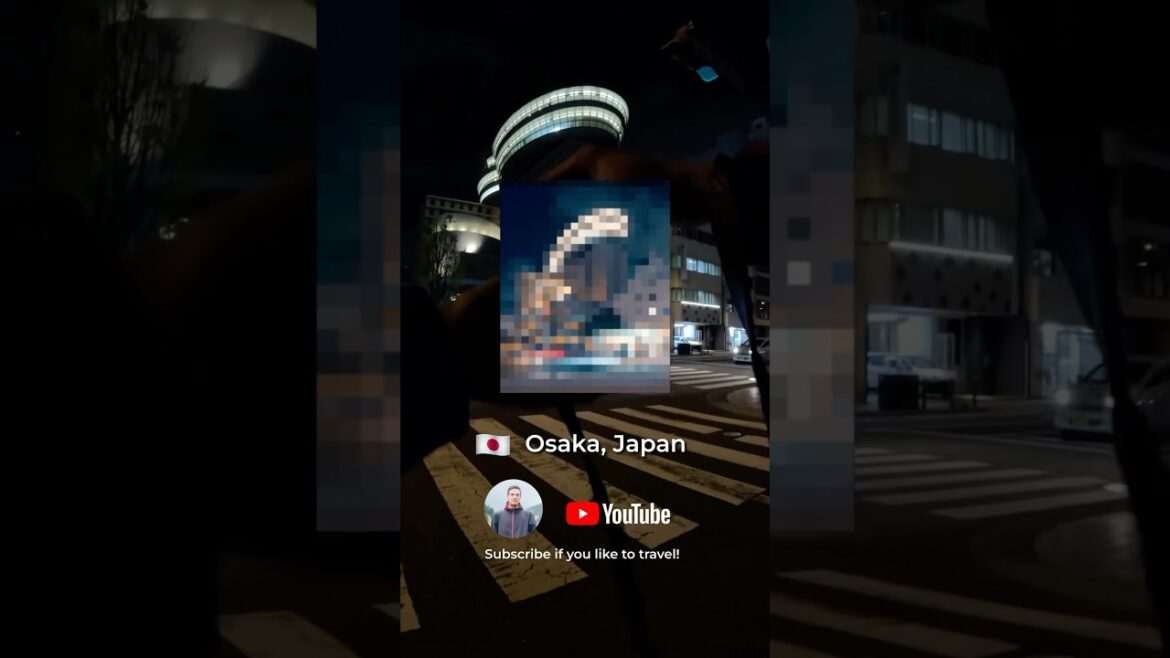 IS THIS OSAKA’S WEIRDEST BUILDING? #photographer #japan