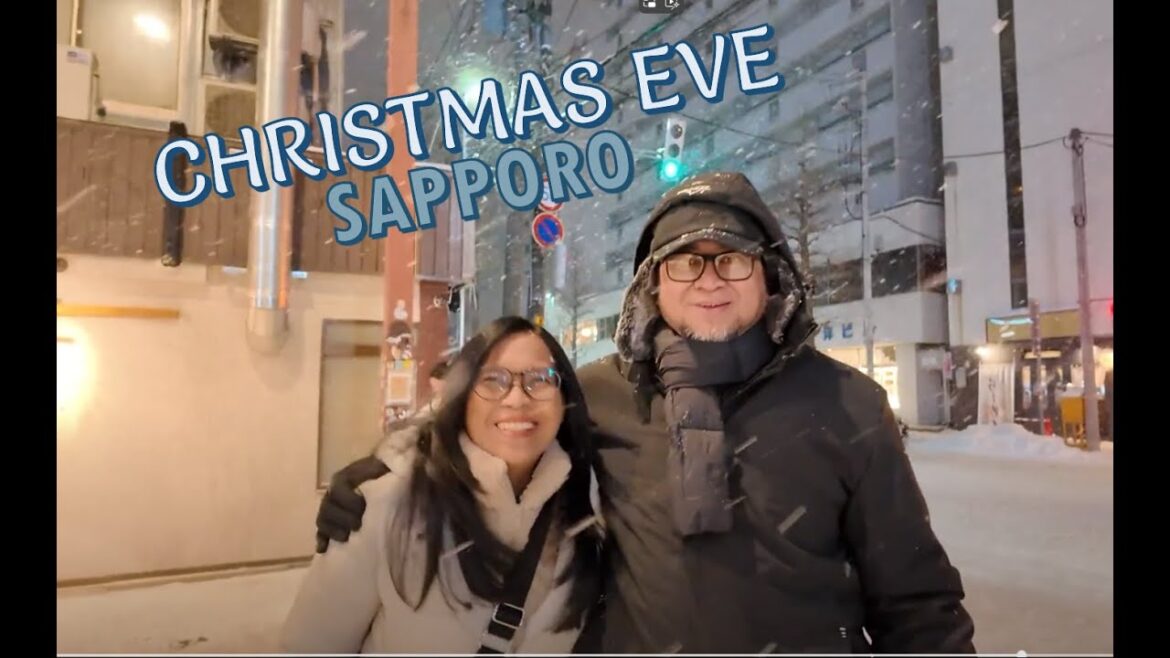 Arriving in Sapporo on Christmas Eve Arriving in Sapporo on Christmas Eve