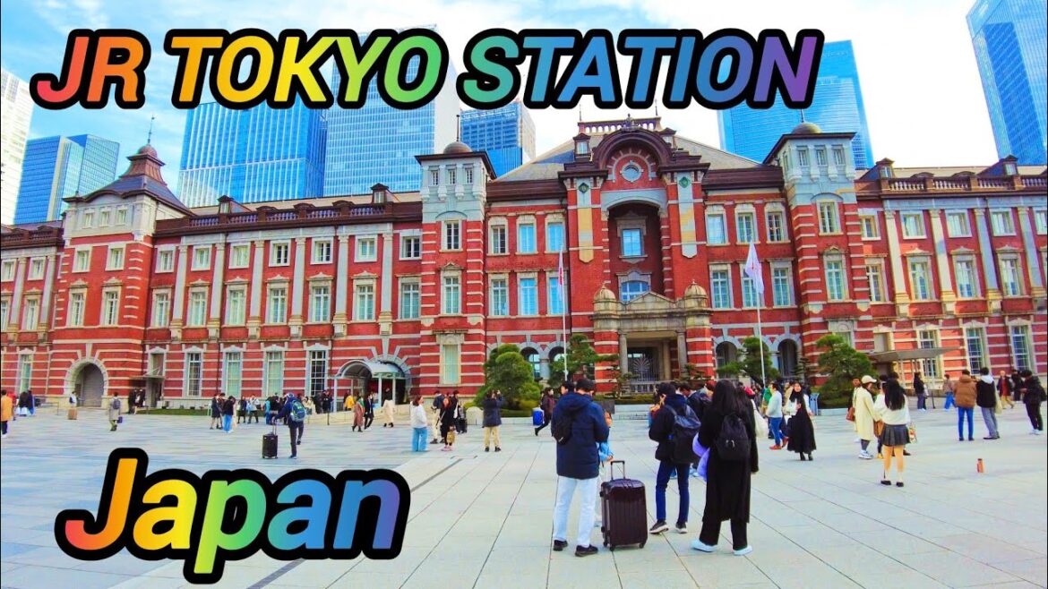 [4K] Walking Tour From JRTokyo Station to Shimbashi . Japan. December 2024