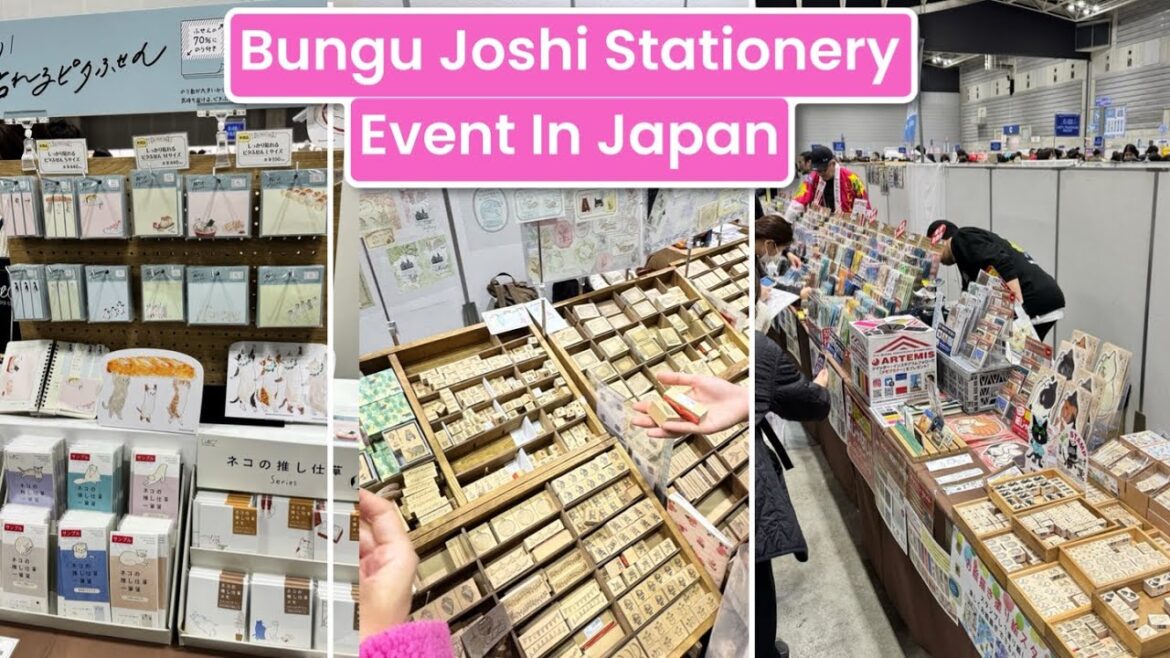 Bungu Joshi Stationery Event Tour 2024 | The BIGGEST Japanese Stationery Festival in Yokohama