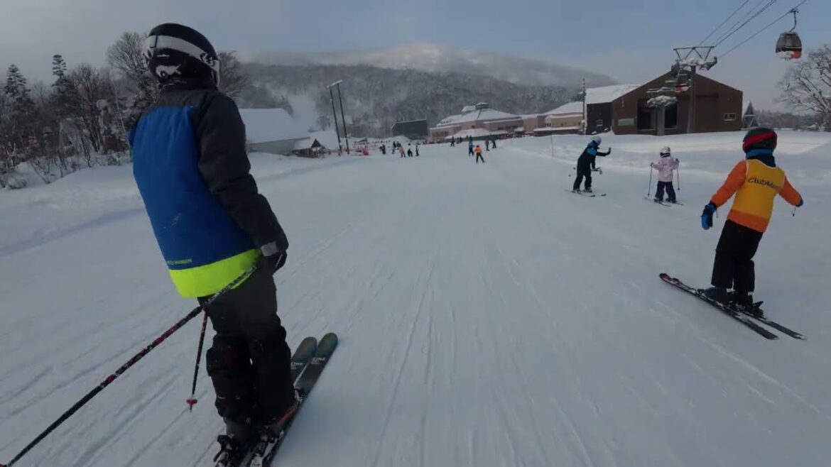Kiroro Ski Resort - Nagamine Course 1 run video