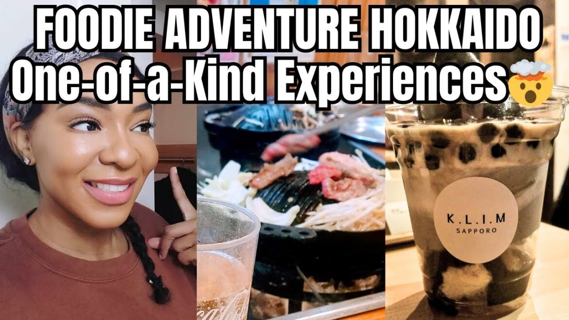 Hokkaido Food Adventure: Jingisukan  & One-of-a-Kind Black Sesame Dessert!