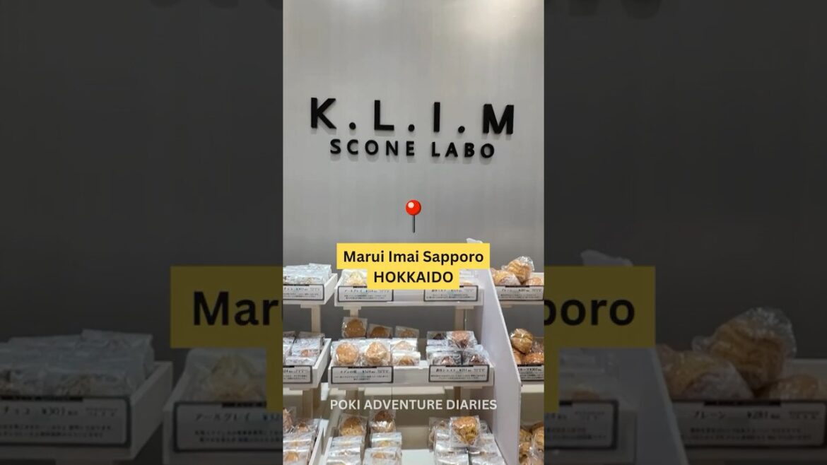 K.L.I.M SCONE LABO at Marui Imai  #travel #scone #sapporo #hokkaido