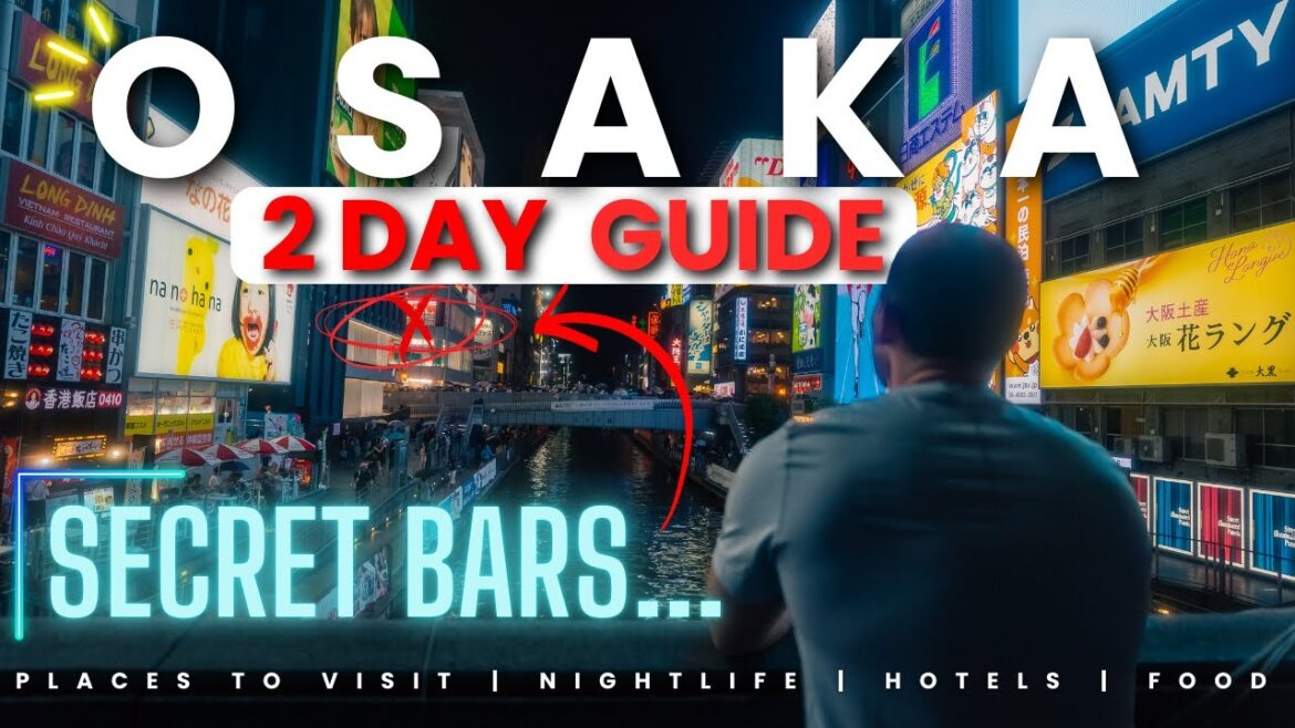 36 Hours in Osaka: Nightlife CAPITAL of Japan? (Better than Tokyo?!) 🇯🇵