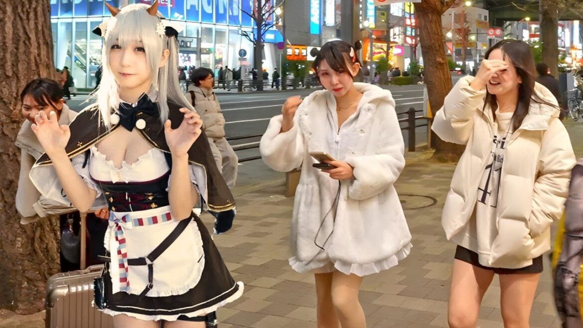 Tokyo’s Cute Maid Cafe Town: Unstoppable Even in the Cold Winter