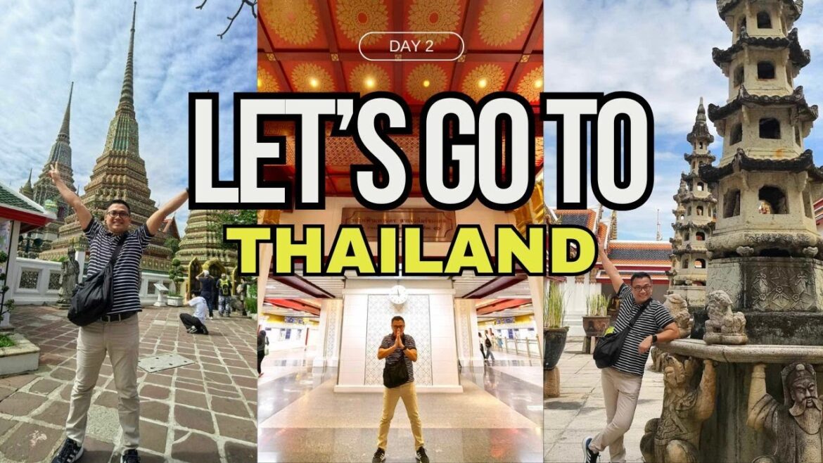 EXPLORING WAT PO and CENTRAL WORLD BANGKOK