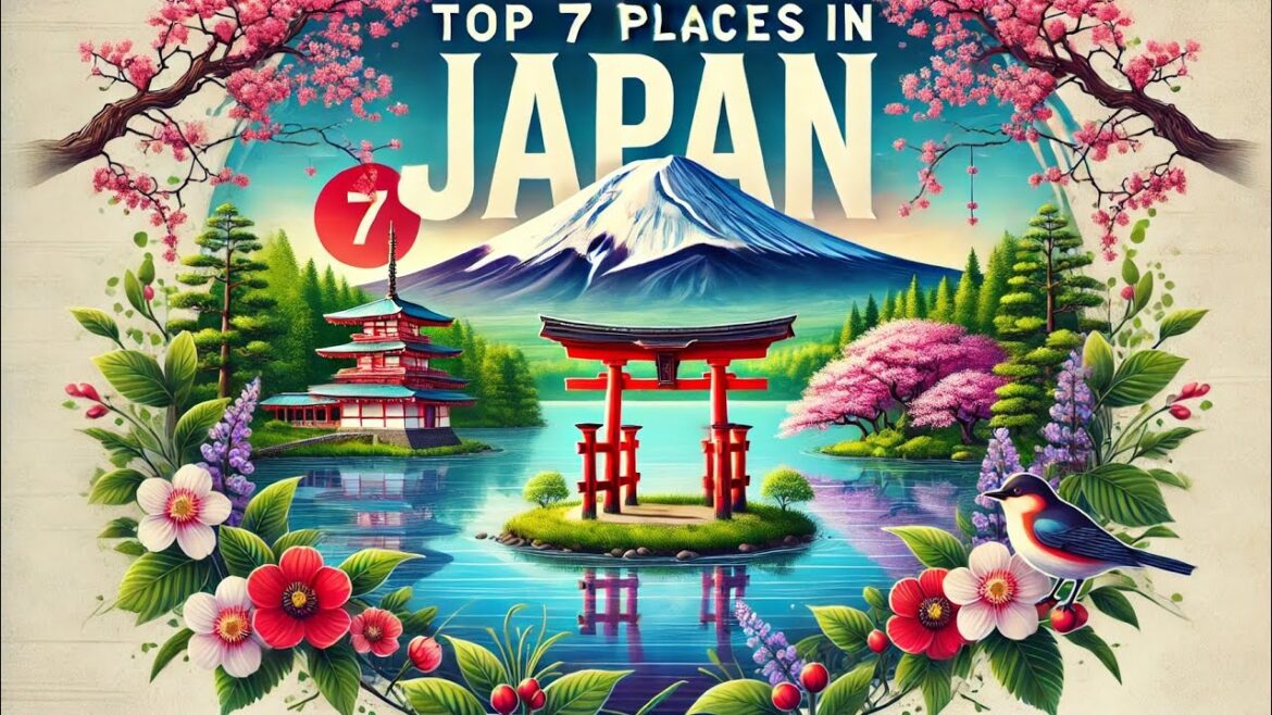 7 best places in japan