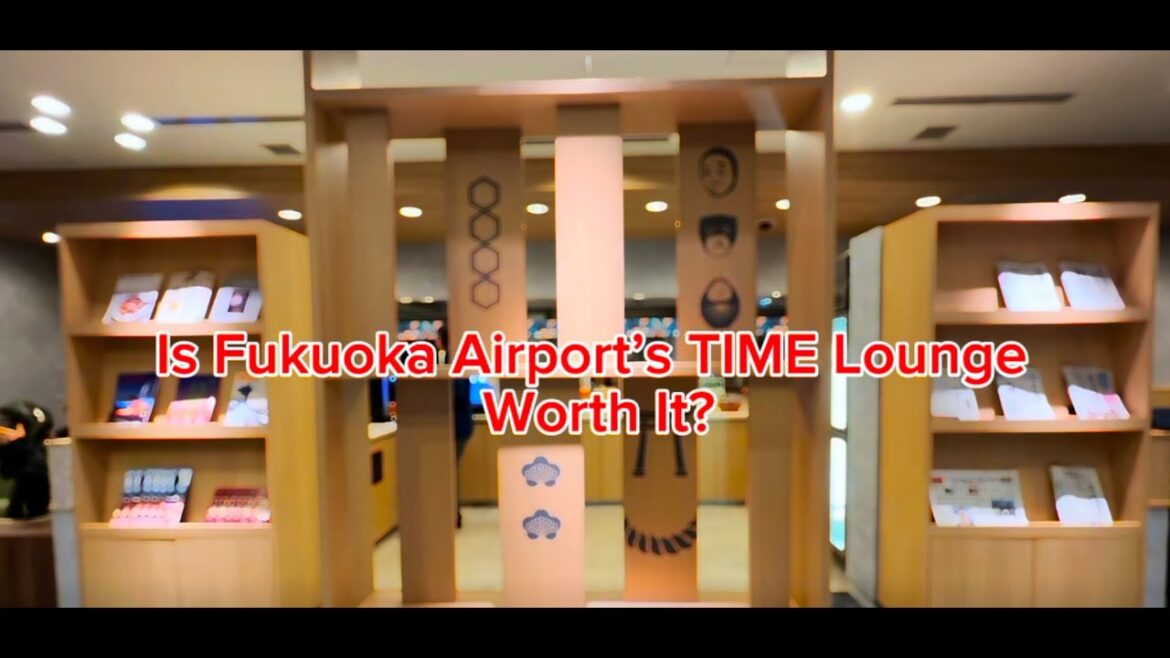 Is Fukuoka Airport TIME Lounge Worth It? Is Fukuoka Airport TIME Lounge Worth It?