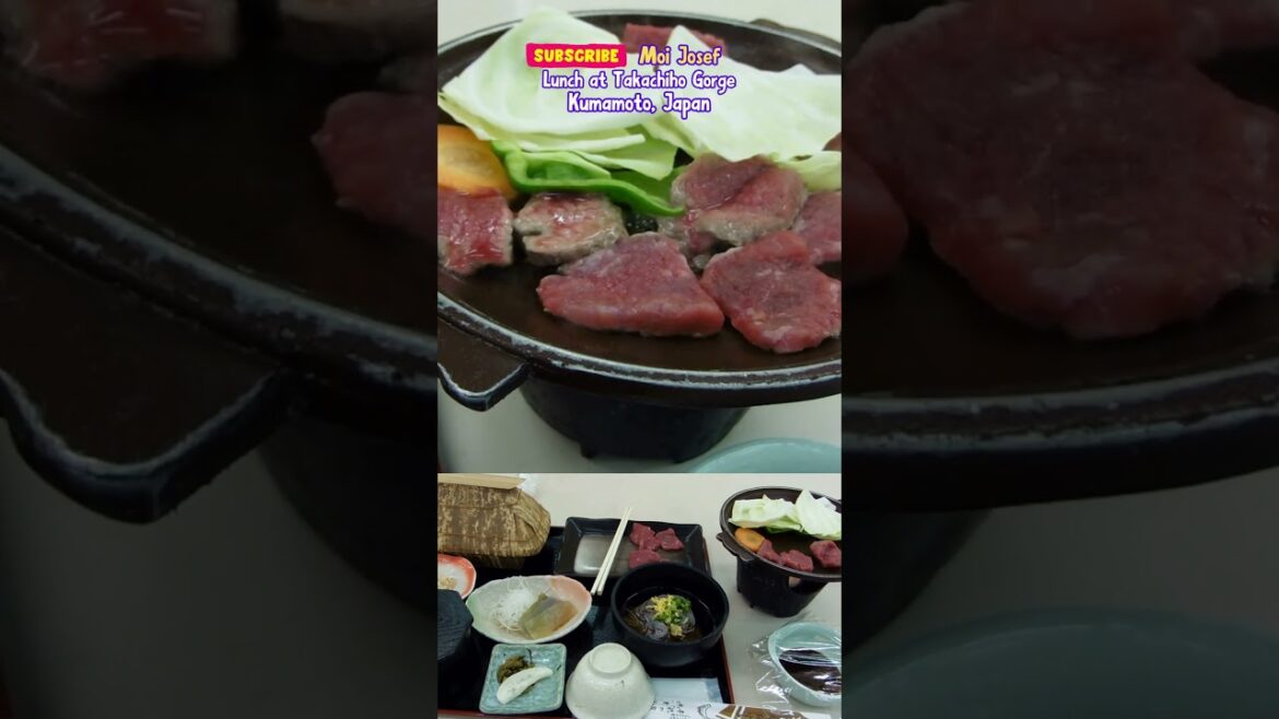 KUMAMOTO LUNCH | TAKACHIHO GORGE TOUR | KUMAMOTO, JAPAN
