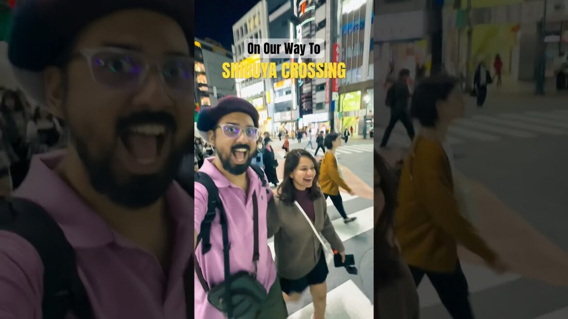 A Quick Glimpse Before The Shibuya Madness & Chaos! 😝 #japan #travel #shibuya #tokyo