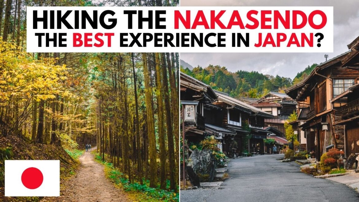 NAKASENDO TRAIL: Hiking the Ancient Nakasendo SAMURAI Trail from Magome to Tsumago (JAPAN)