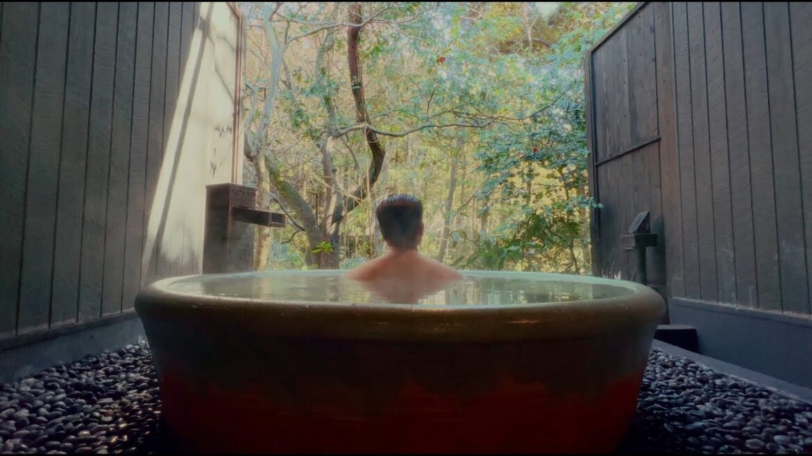 Private Onsen in Hakone, Japan