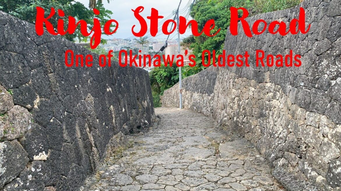 Step Back in Time: A Walk Down Okinawa's Charming Kinjo Stone Road!