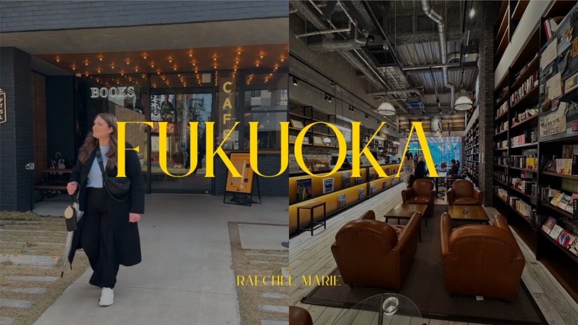 Japan Diaries | Thrifting in Fukuoka and 2 Nights in a Book Hotel