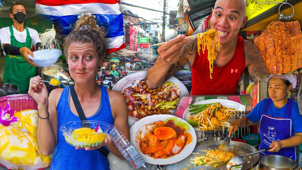 BANGKOK Street Food Tour – WE ATE ALL THIS THAI STREET FOOD ON JUST ONE STREET IN BANGKOK, THAILAND! BANGKOK Street Food Tour - WE ATE ALL THIS THAI STREET FOOD ON JUST ONE STREET IN BANGKOK, THAILAND!