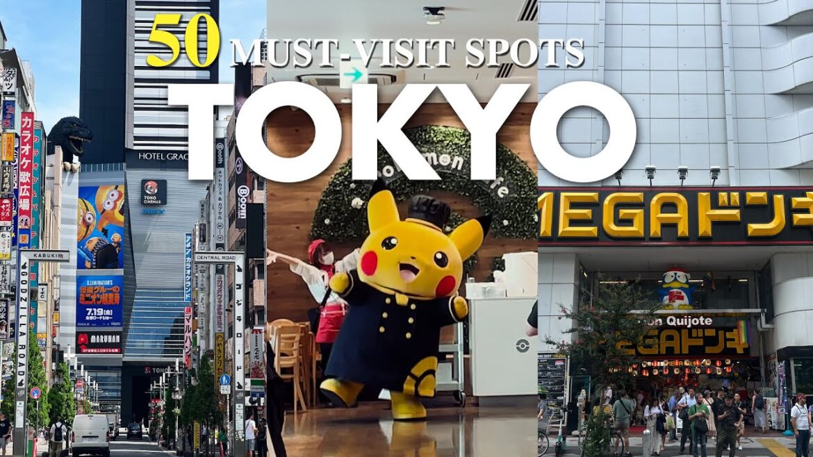 TOP 50 MUST VISIT SPOTS IN TOKYO, JAPAN  | Japan Ultimate Guide 2025