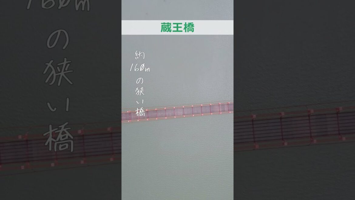 赤くて細い橋脚~和歌山・蔵王橋~ #shorts #和歌山 #蔵王橋 #吊り橋 #ドローン #drone #bridge 赤くて細い橋脚~和歌山・蔵王橋~ #shorts #和歌山 #蔵王橋 #吊り橋 #ドローン #drone #bridge