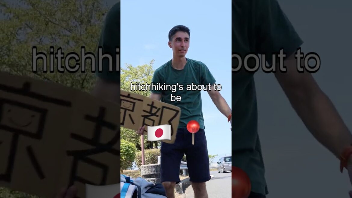 Hitchhiking Across Japan 🇯🇵 - Day 35 - Kyoto
