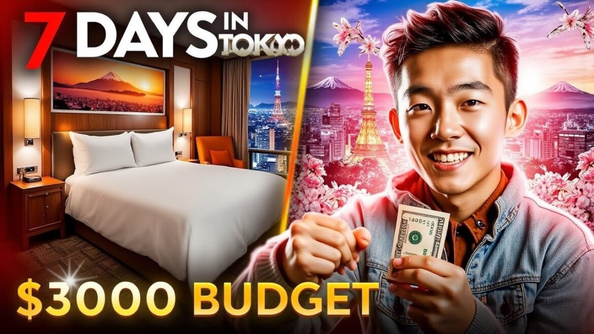 How to Travel to Tokyo, Japan for 7 Days with Just $3,000 (5-Star Hotels Included) • EP.1