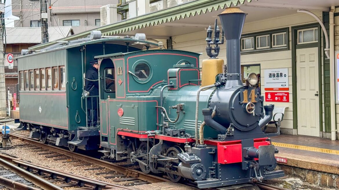 “The Botchan Train" Adventure: A Retro Ride You’ll Never Forget!  #japantravel #japanesetrain