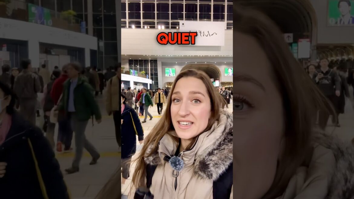 Tokyo during Insane Rush Hour 🇯🇵🔥