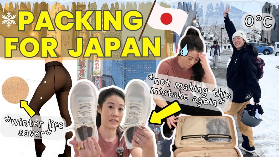 EVERYTHING I packed for my 14 day WINTER TRIP TO JAPAN ❄️🏂 *EVERYTHING* I packed for my 14 day WINTER TRIP TO JAPAN ❄️🏂