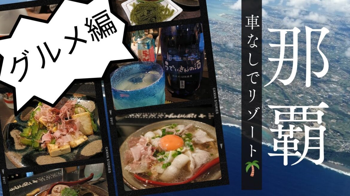 🌴レンタカーなしでも沖縄リゾート満喫～グルメ編～🌴
