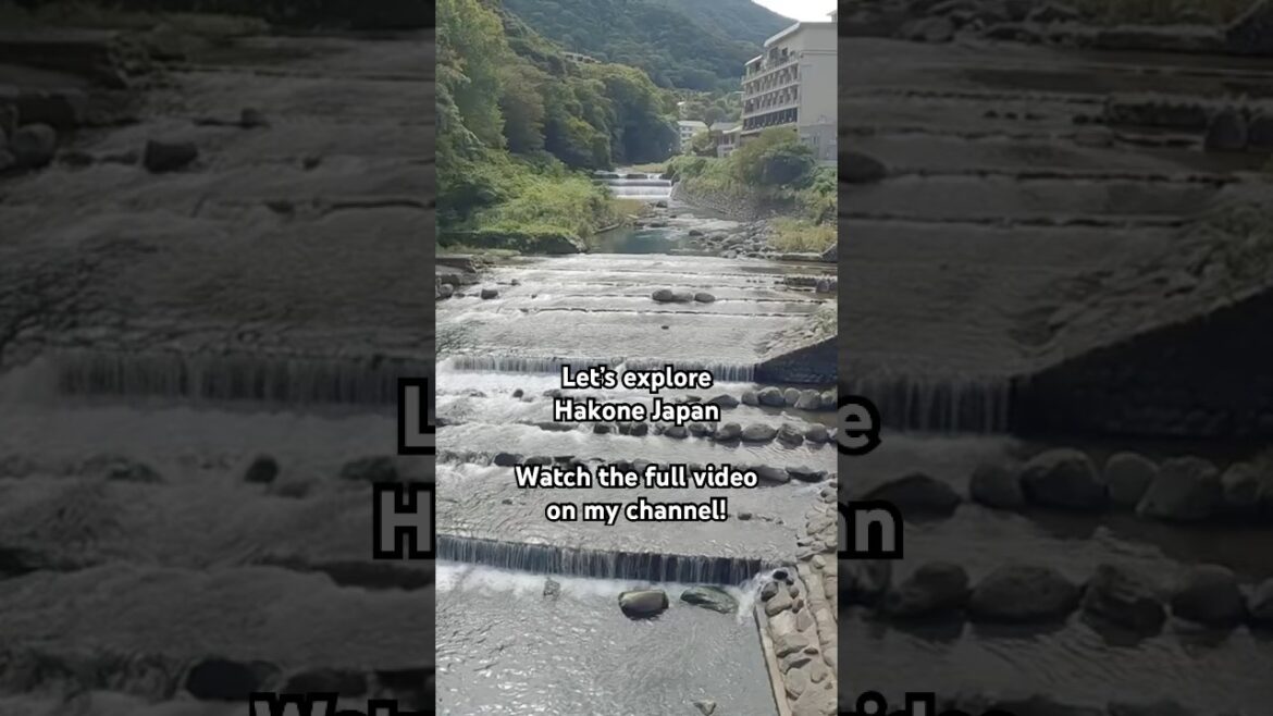 Explore Hakone Japan with us! Full video on my channel #Hakone #Japan #travel