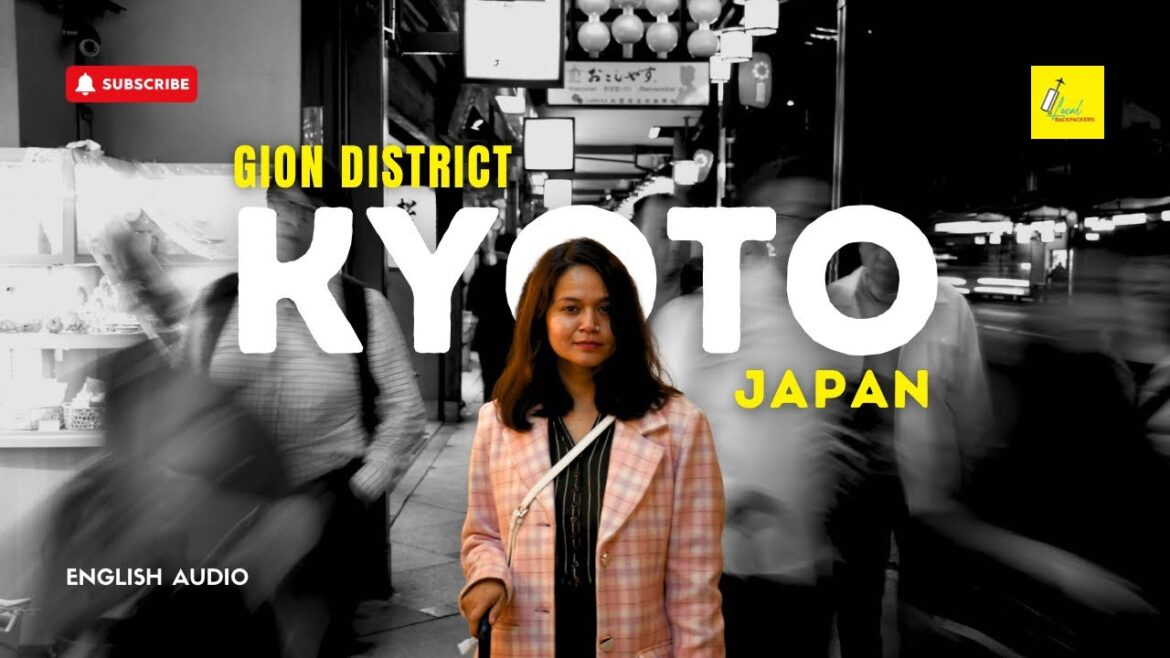Gion District in Kyoto, Japan! [ENGLISH AUDIO] #travel #explore #kyoto #japan