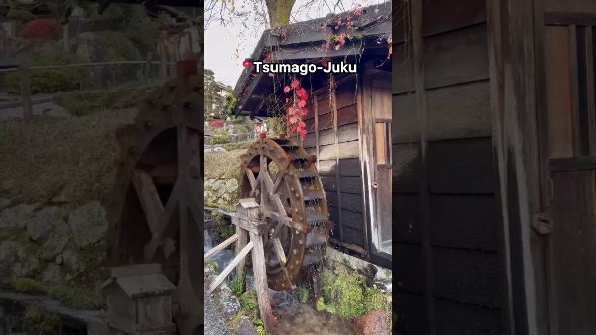 This ANCIENT Japanese Mountain Town Will Take Your Breath Away! Discover TSUMAGO-JUKU!
