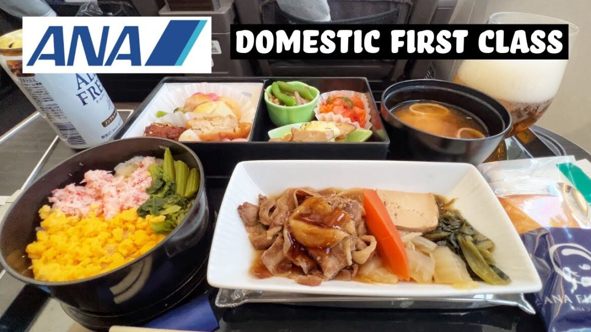 Flying ANA Premium Class from Tokyo to Okinawa!