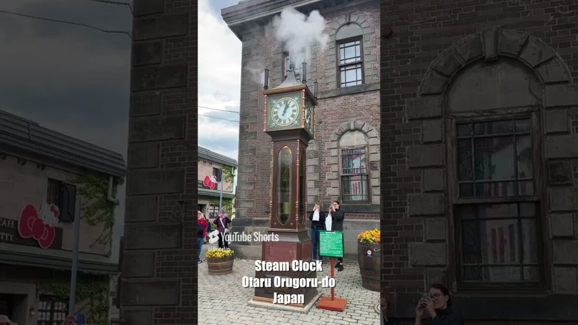 Otaru Steam Clock - Japan