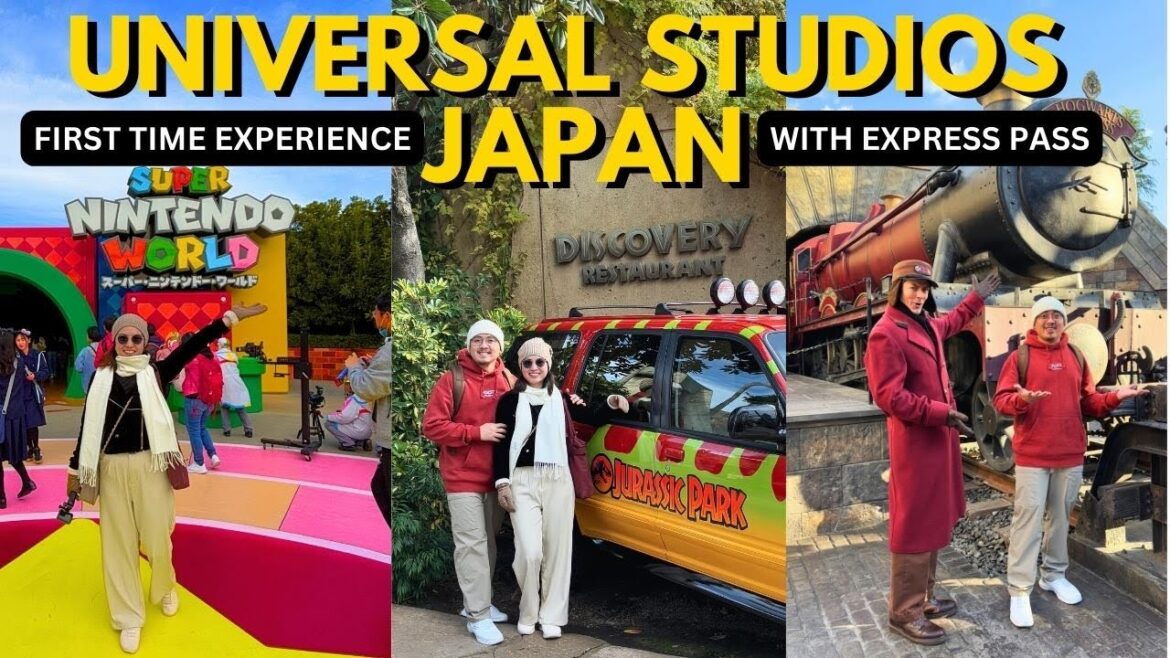 🇯🇵 UNIVERSAL STUDIOS JAPAN in cold Autumn 🍂🍁