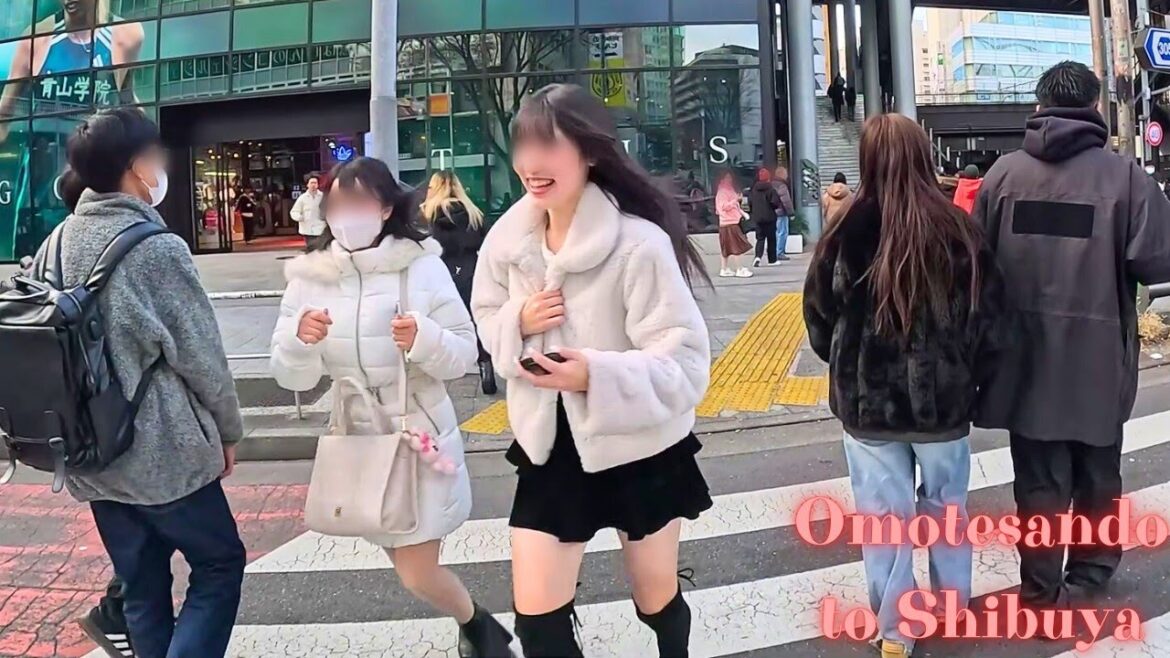 Omotesando to Shibuya Tokyo walking tour. 【4K】1.2025-21