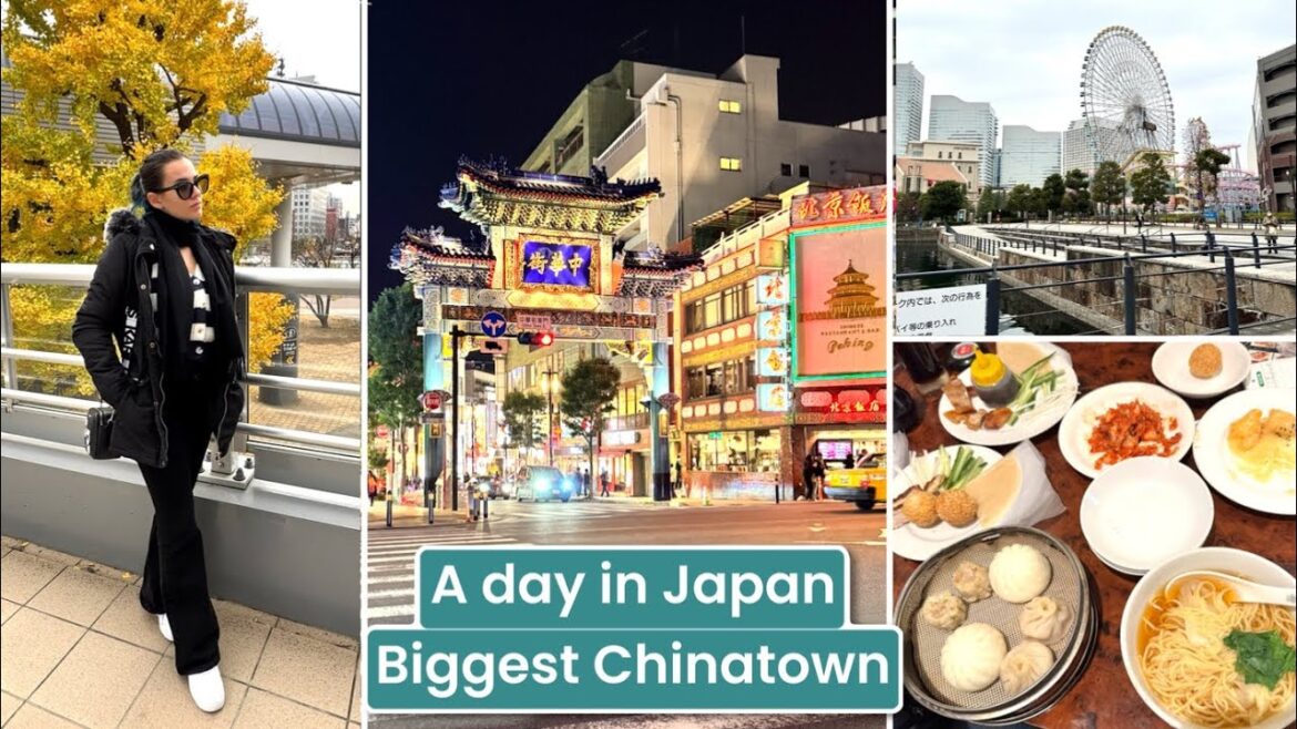 Biggest Chinatown in Japan a day in Yokohama Vlog