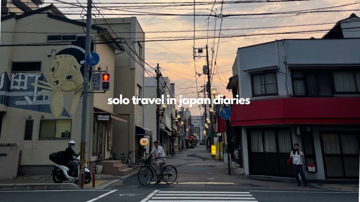 solo travelling in japan | okayama vlog