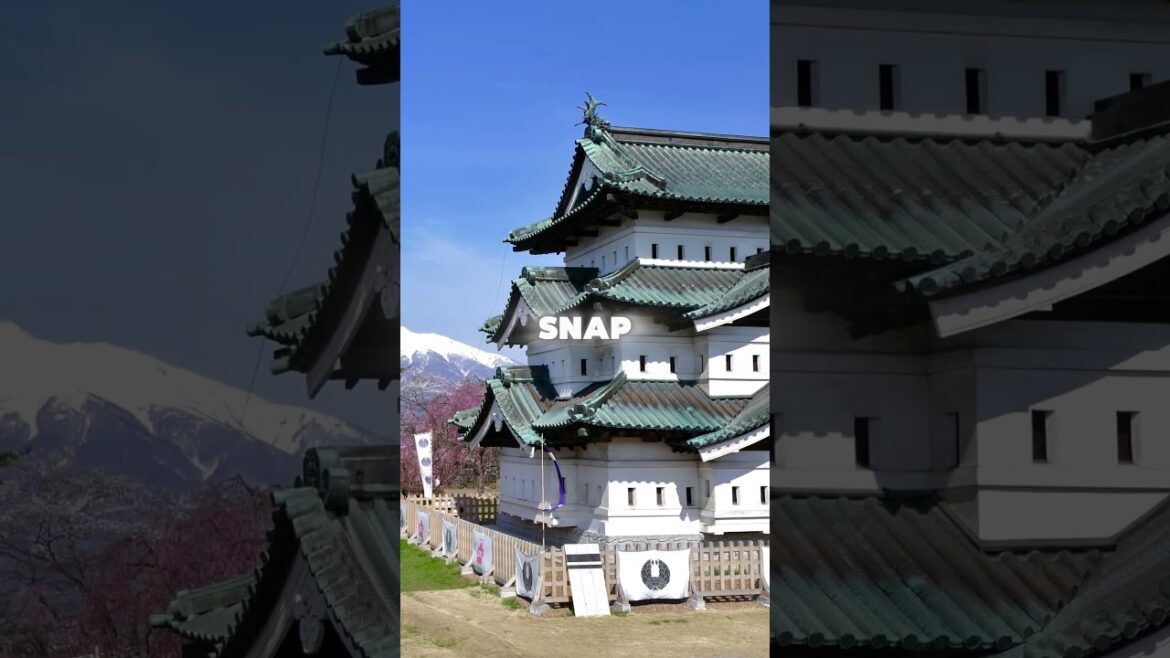 Hirosaki Castle: Japan’s Timeless Beauty in 60 Seconds! #hirosaki #aomori #japantravel #japan