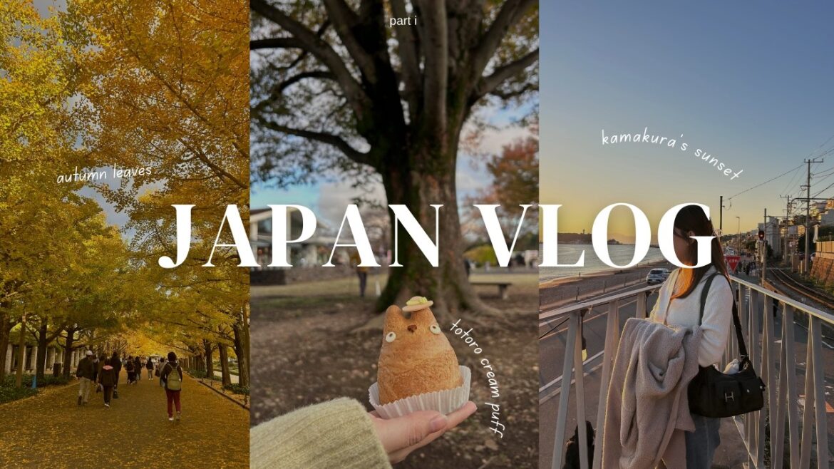 Japan Vlog 🍜 Day Trip to Kamakura, Exploring Kichijoji & Ginza Shopping (7D6N Tokyo & Kyoto Autumn)