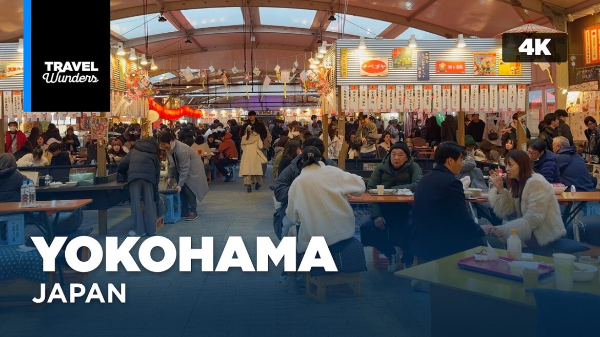 Yokohama Japan 4K Walking Tour | Red Brick Warehouse, Cosmoworld, and Port Highlights Yokohama Japan 4K Walking Tour | Red Brick Warehouse, Cosmoworld, and Port Highlights