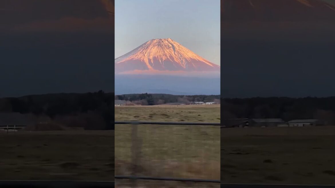 Mt Fuji The Beautiful Snow Mountain 🏔️ #mtfuji #fuji #adventure #travel #japan #snow #shorts