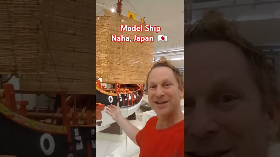 🇯🇵 16th Century  TRIBUTARY SHIP  Naha, Japan  #japantravel #japantourism #nahajapan #okinawatravel