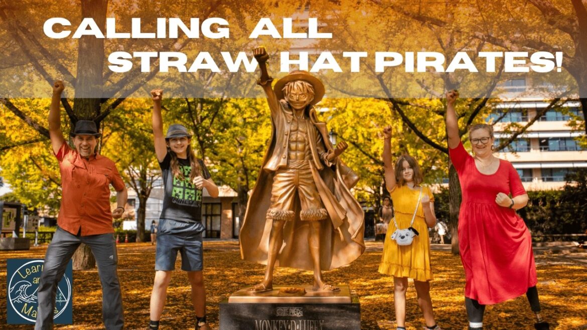 ONE PIECE statue tour! Itinerary for ALL 10 Straw Hats in Kumamoto, Japan ワンピース 熊本市🏴‍☠️🇯🇵