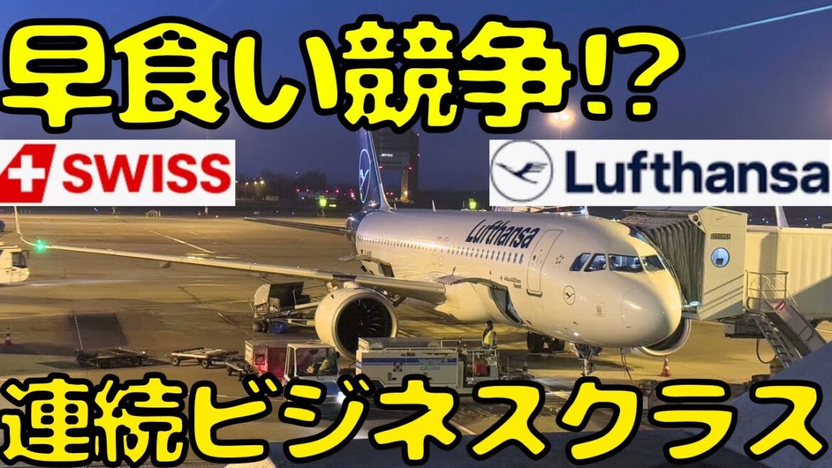 【大阪↔︎東京並みの忙しさ⁉︎】欧州内を連続でビジネスクラスで移動すると… 【大阪↔︎東京並みの忙しさ⁉︎】欧州内を連続でビジネスクラスで移動すると...
